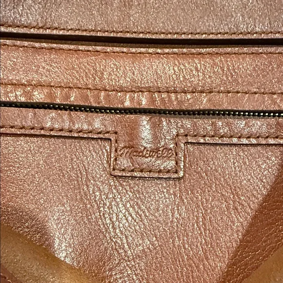 Madewell Brown Leather Tote - Picture 2 of 8
